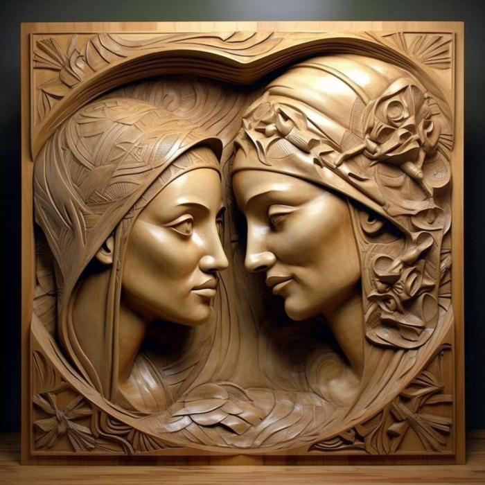 نموذج ثلاثي الأبعاد لآلة CNC 3D Art 